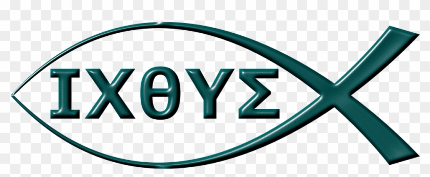 840x346 Fish Jesus Christian Symbol