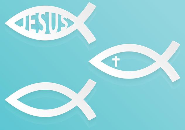632x442 Free Abstract Christian Fish Symbol Vector Free Vector Download