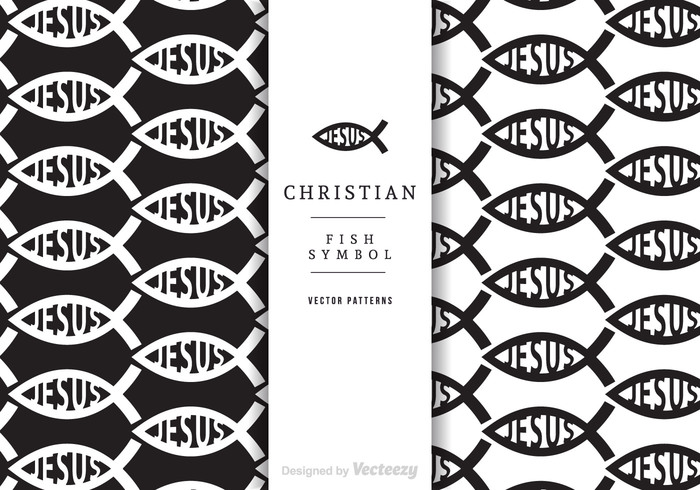 700x490 Free Christian Fish Vector Patterns 121885
