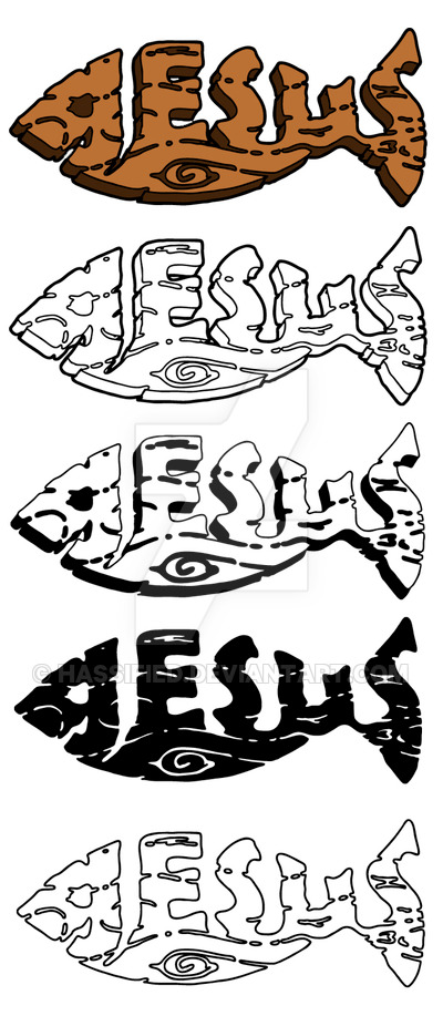400x917 Jesus Fish