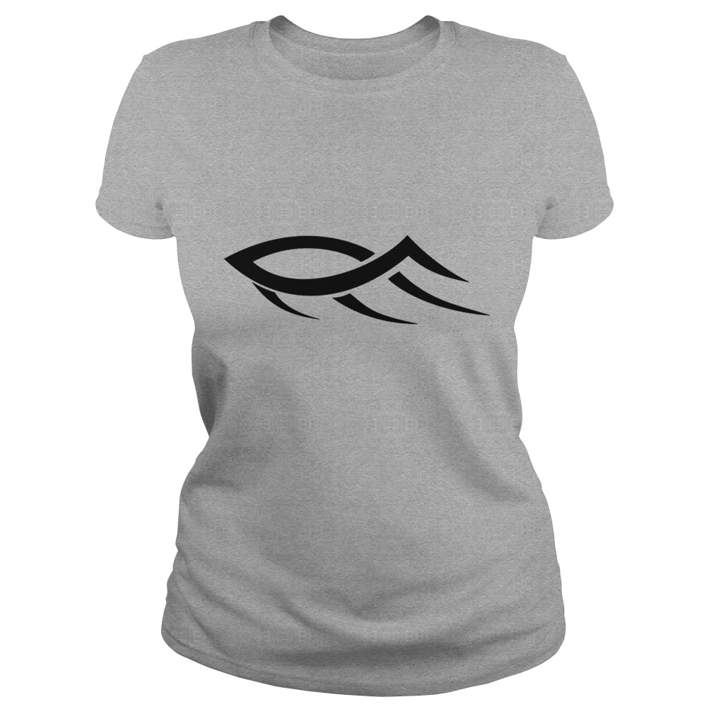 1010x1010 Tribal Jesus Fish Hd Vector T Shirt Fishing Shirt Classic