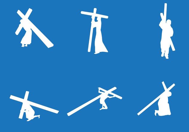 632x442 Jesus Carrying The Cross Vectors Free Vector Download 149425