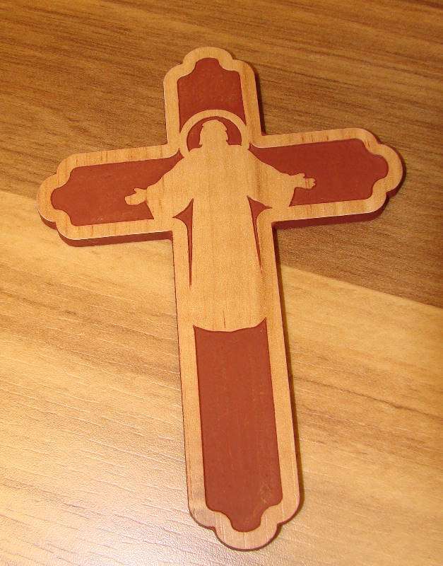 627x800 Jesus Cross Signtorch, Turning Images Into Vector Cut Paths.