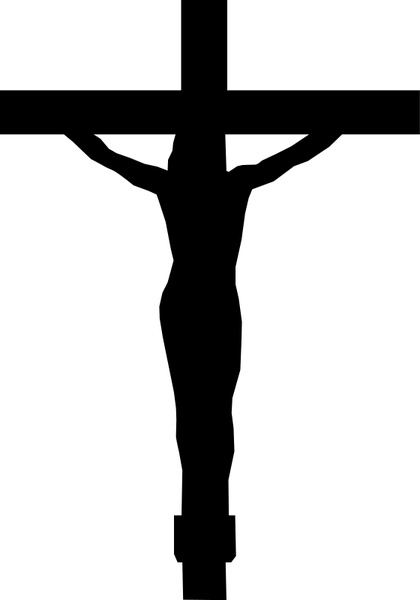 420x600 Christ On The Cross Free Vector In Open Office Drawing Svg ( .svg