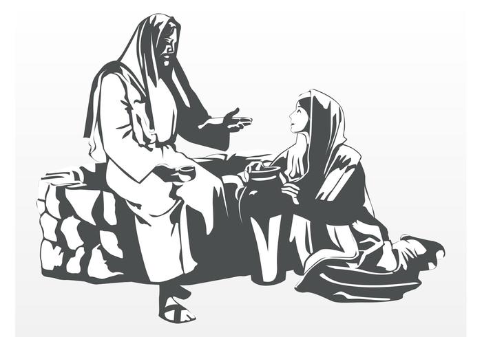 700x490 Jesus And Woman