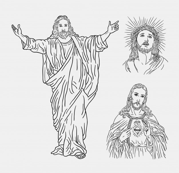 Jesus Vector at GetDrawings | Free download