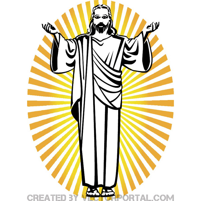 660x660 Jesus Of Nazareth Free Vector 123freevectors