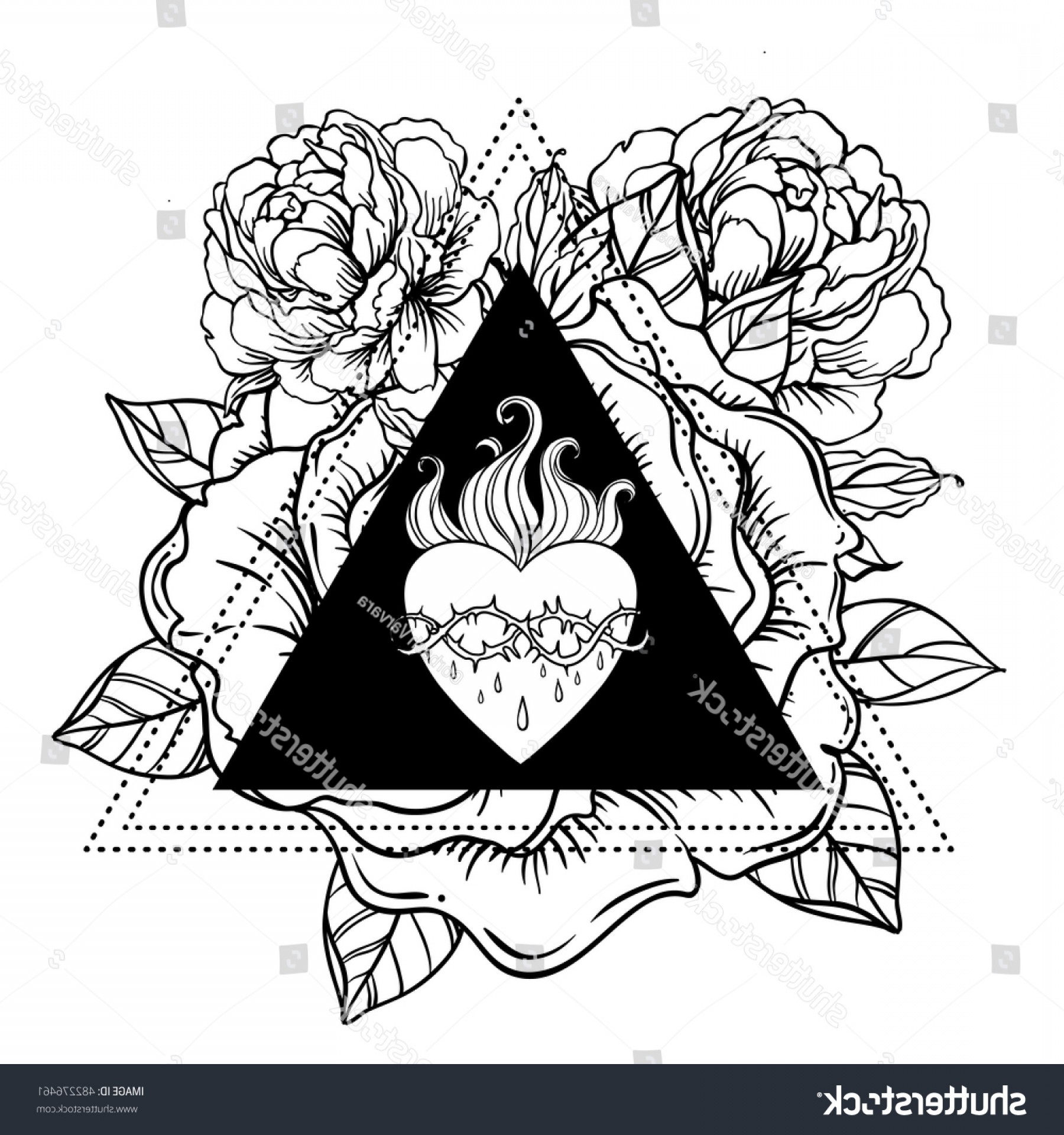 1800x1920 Sacred Heart Jesus Vector Illustration Isolated Arenawp