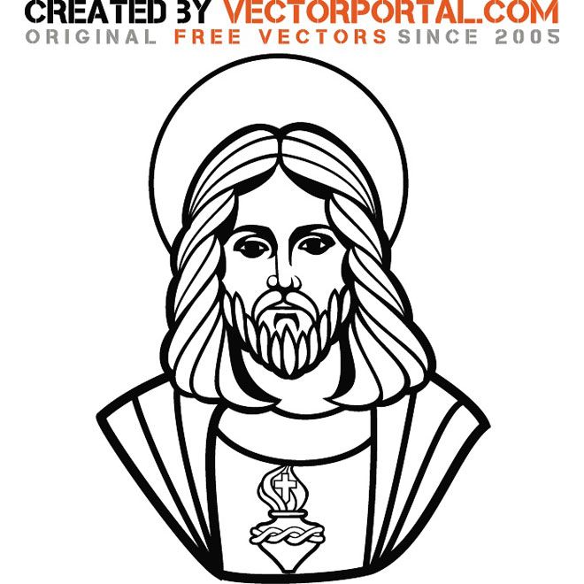 660x660 Jesus Christ Vector Art. Various Vectors Vector Art