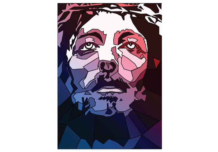 700x490 Jesus Stained Glass Vector Free Vector Art