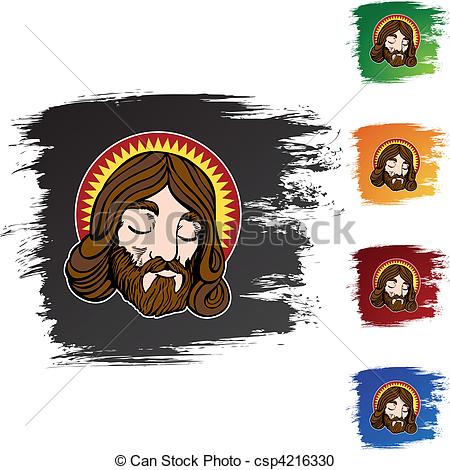 450x470 Jesus Vector Clipart