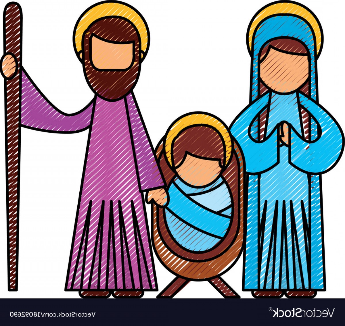 1200x1135 Nativity Scene Vector Art Sohadacouri