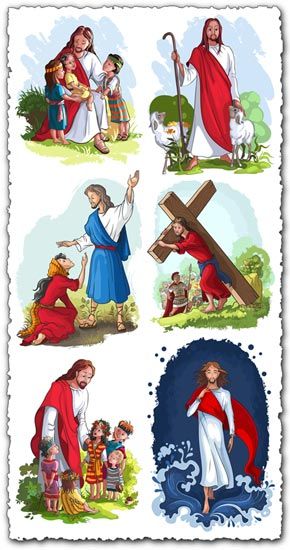 290x550 Easter With Jesus Vector Templates Ideas From Heart