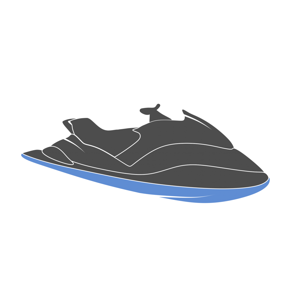 999x999 Jet Ski Vector Object