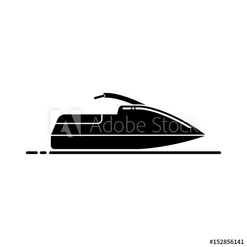 500x500 Jet Ski Vector Icon