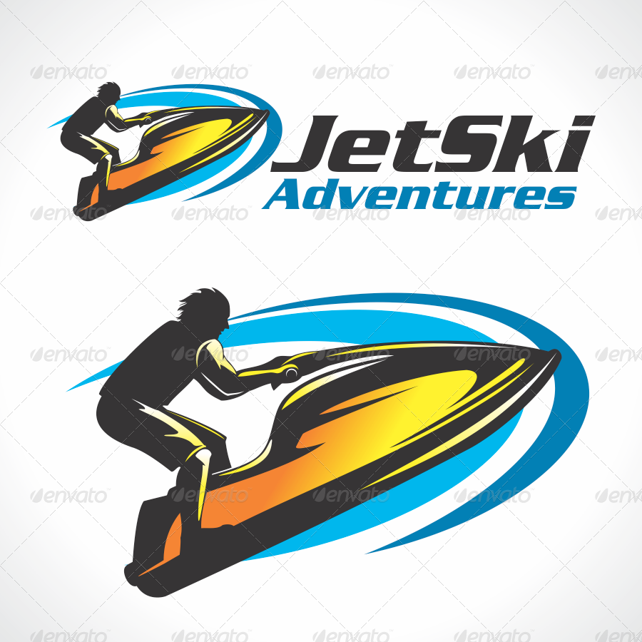 900x900 Jet Ski Adventures By Herulogo Graphicriver