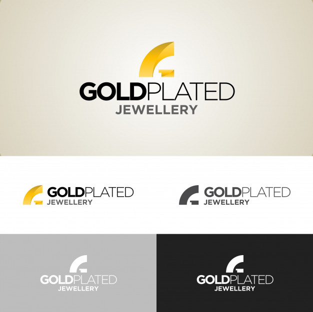 626x625 Gold Plated Jewellery Logo Design Template Vector Premium Download