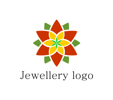 389x346 Fashion Flower Jewellery Colour Art Vector Logo Download