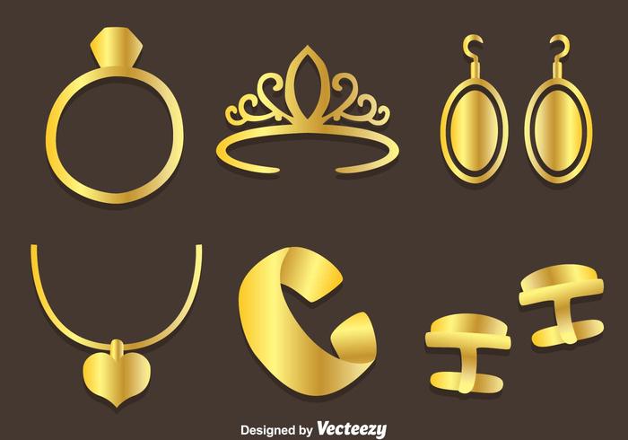 700x490 Gold Jewelry Vector