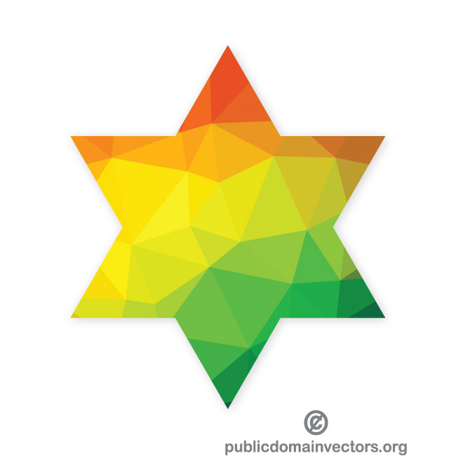 660x660 Jewish Star Vector Clip Art