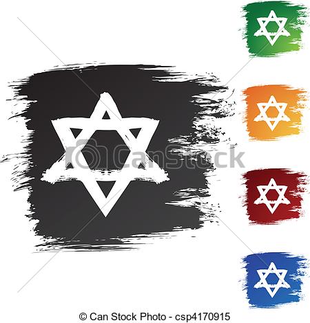 450x470 Jewish Star. Jewish Star.