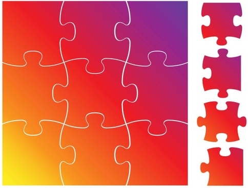 484x368 Jigsaw Puzzle Vector Free Vector Download (441 Free Vector) For