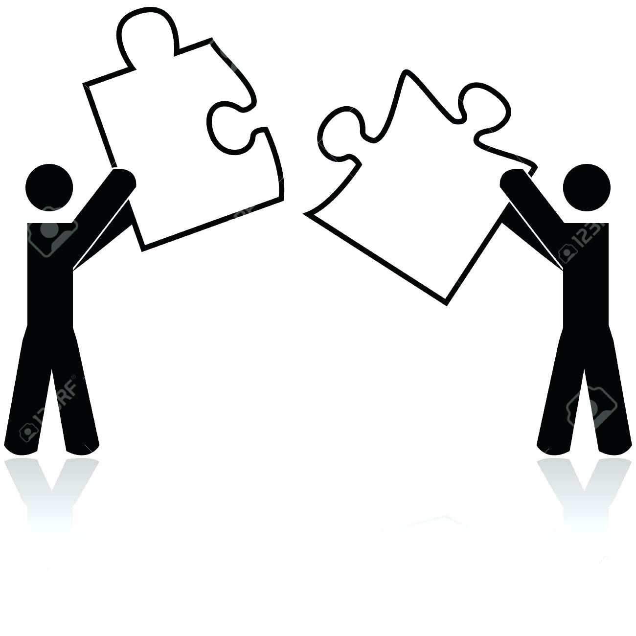 1300x1300 Template Puzzle Template 30 Pieces Jigsaw Vector Design Templates