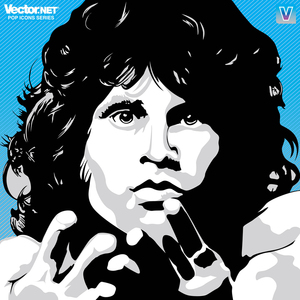 300x300 Jim Morrison Vector