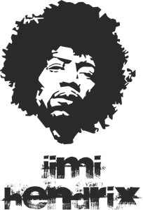 204x300 Jimi Hendrix Logo Vector (.cdr) Free Download