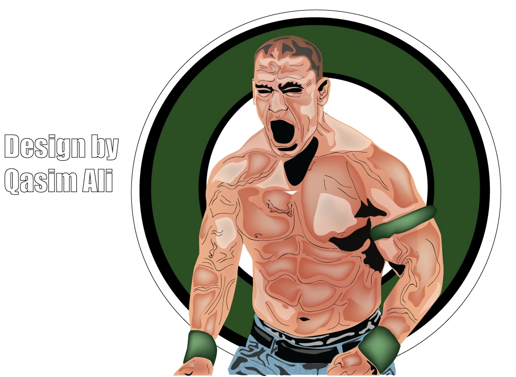 1006x736 John Cena Vector Design By Qasim Ali By Qasimali01