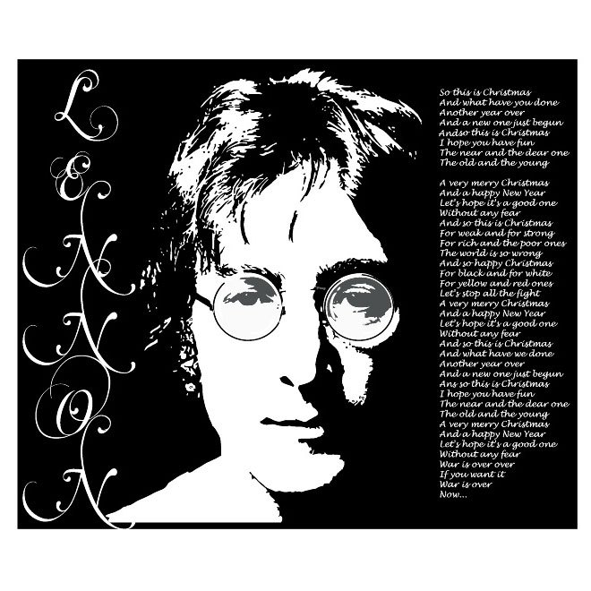 660x660 John Lennon Free Vector 123freevectors