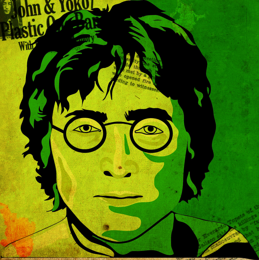 1022x1024 John Lennon (Vector) Camila Herrera