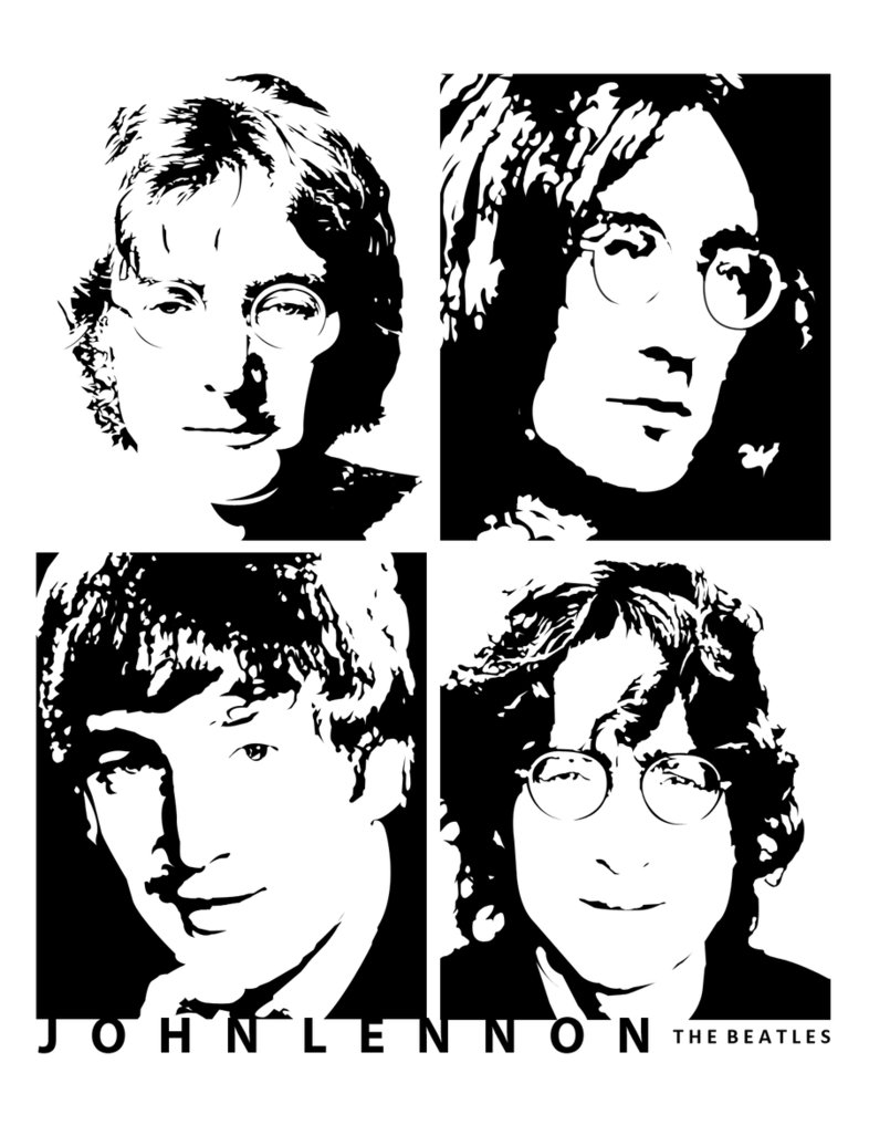 John Lennon Vector at GetDrawings | Free download