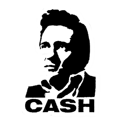 500x500 Johnny Cash Clipart Panda