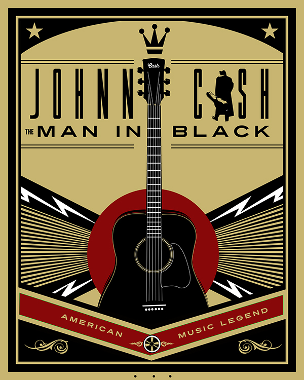 600x750 Johnny Cash Posters On Behance