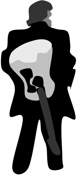 263x600 Johnny Cash Vector By Ilkyazd