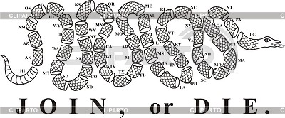 400x166 Join, Or 50 Parts` Snake Stock Vector Graphics Cliparto