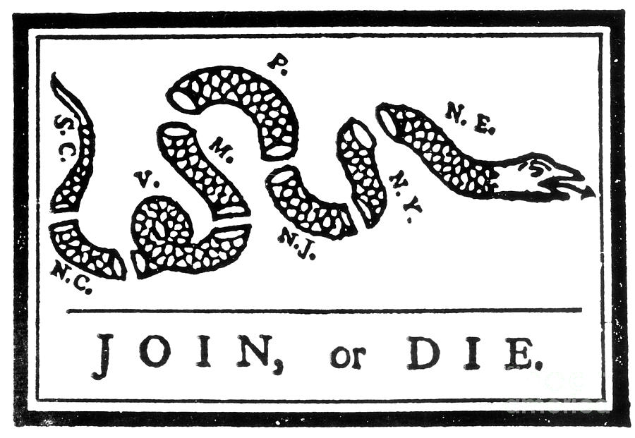 900x621 Join Or Die Political Cartoon