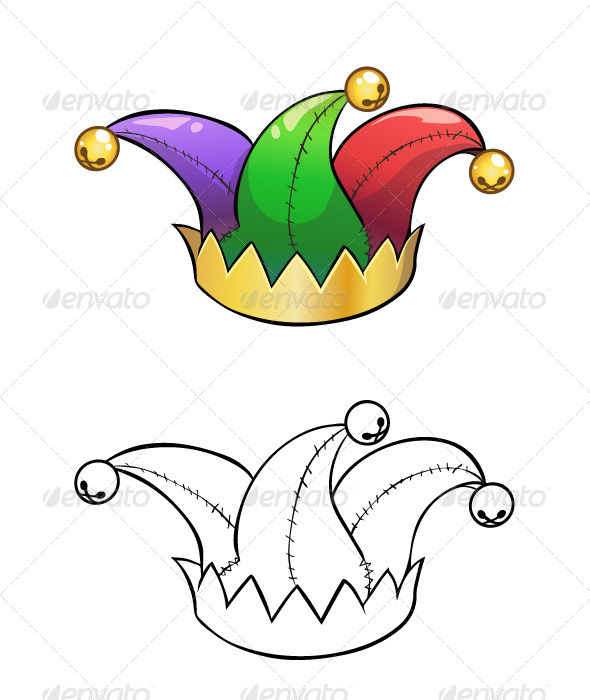590x700 Jester Hat By Neizu Graphicriver