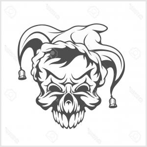 300x300 Skull Wearing Joker Hat Gm Rongholland