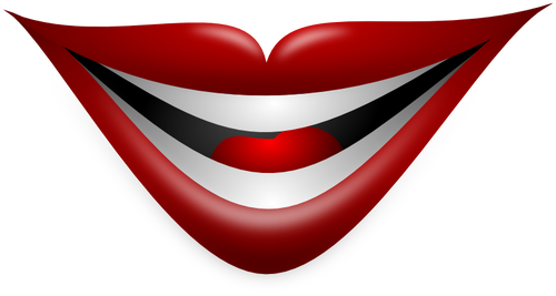 500x267 Joker Smile Vector Image Public Domain Vectors