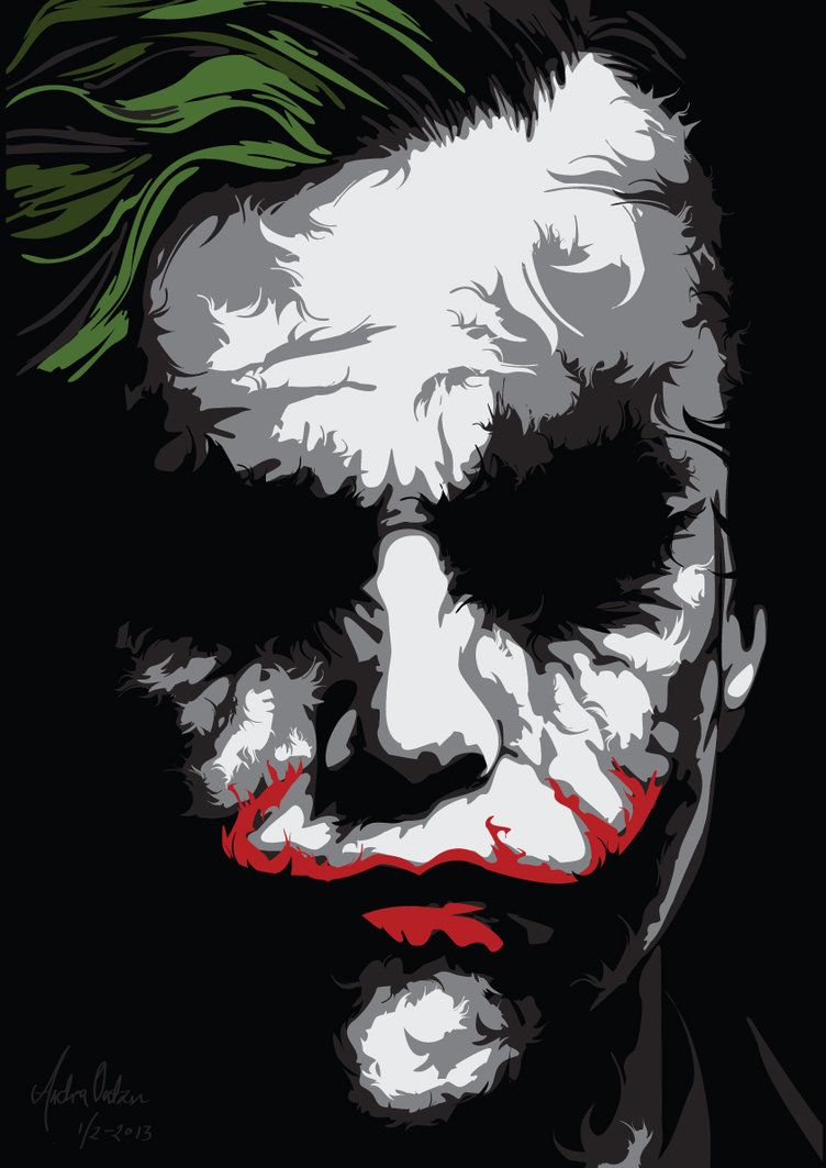 752x1063 Trying To Do A Ken Taylor Inspired Poster. The Joker In Vector