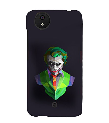 445x500 Printtech Joker Vector Abstract Back Case Cover For Micromax