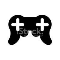 200x200 Joystick Icon Vector Stock Vectors