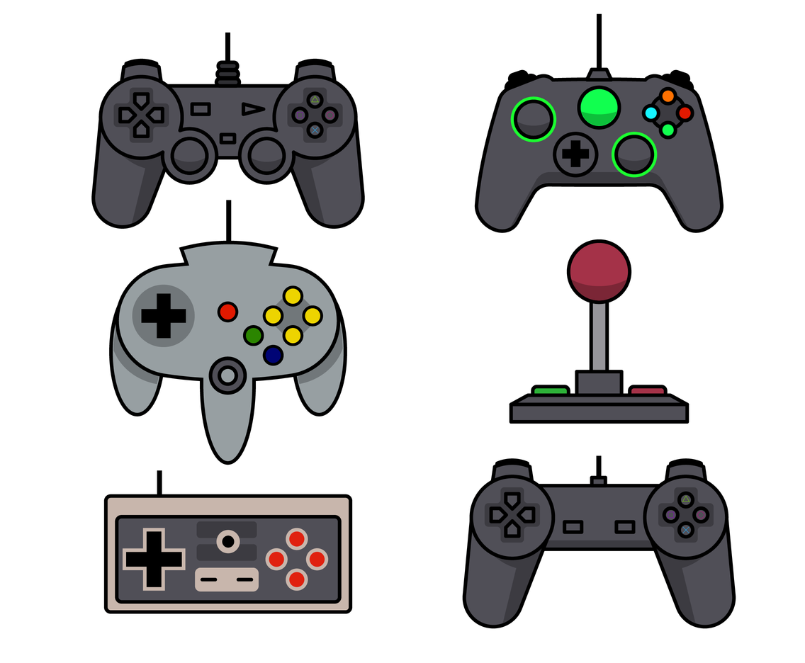 1136x936 Iconic Joystick Vector Vector Art Amp Graphics