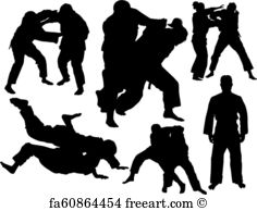 236x194 Free Judo Vector Art Prints And Wall Artwork Freeart