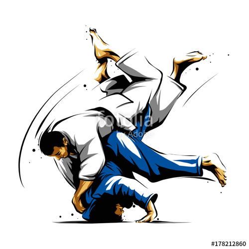 500x500 Judo Action 2 Stock Image And Royalty Free Vector Files On