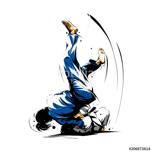 500x500 Judo Action 6 Stock Image And Royalty Free Vector Files On
