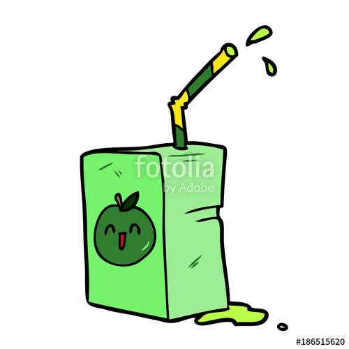 500x500 Cartoon Apple Juice Box Stock Image And Royalty Free Vector Files