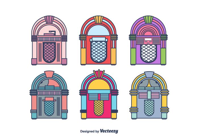 700x490 Jukebox Vector Set